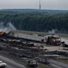 Автобан А2 в Германии перекрыт на несколько дней после пожара грузовика