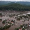 Непогода в США: Мощные наводнения в Нью-Мексико сносят дома