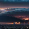Завораживающее погодное явление: Гигантская суперъячейка над Ройтлингеном в Германии