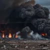Мощный взрыв газа в Северной Каролине: Автомобиль врезался в газопровод, тысячи обломков разлетелись по воздуху