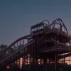 Экстренная эвакуация: Пассажиры американских горок спускались пешком с 50-метровой высоты