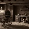 Забытая жестокость: трагическая история собак-вертелов, "работавших" на кухне