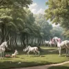 Головоломка недели: Сможете найти 3 спрятанные лошади среди единорогов?
