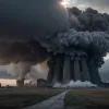 Исторический момент: В США взорвали 165-метровую градирню атомной электростанции