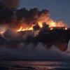 Инцидент с "флотилией Греты" для Газы: судно с гумпомощью загорелось после "атаки дрона"