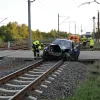 Чудесное спасение в Бельгии: Автомобиль застрял на переезде, поезд врезался в него на полной скорости